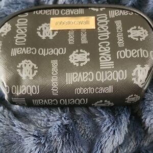 Roberto Cavalli Monochrome Logo Pouch